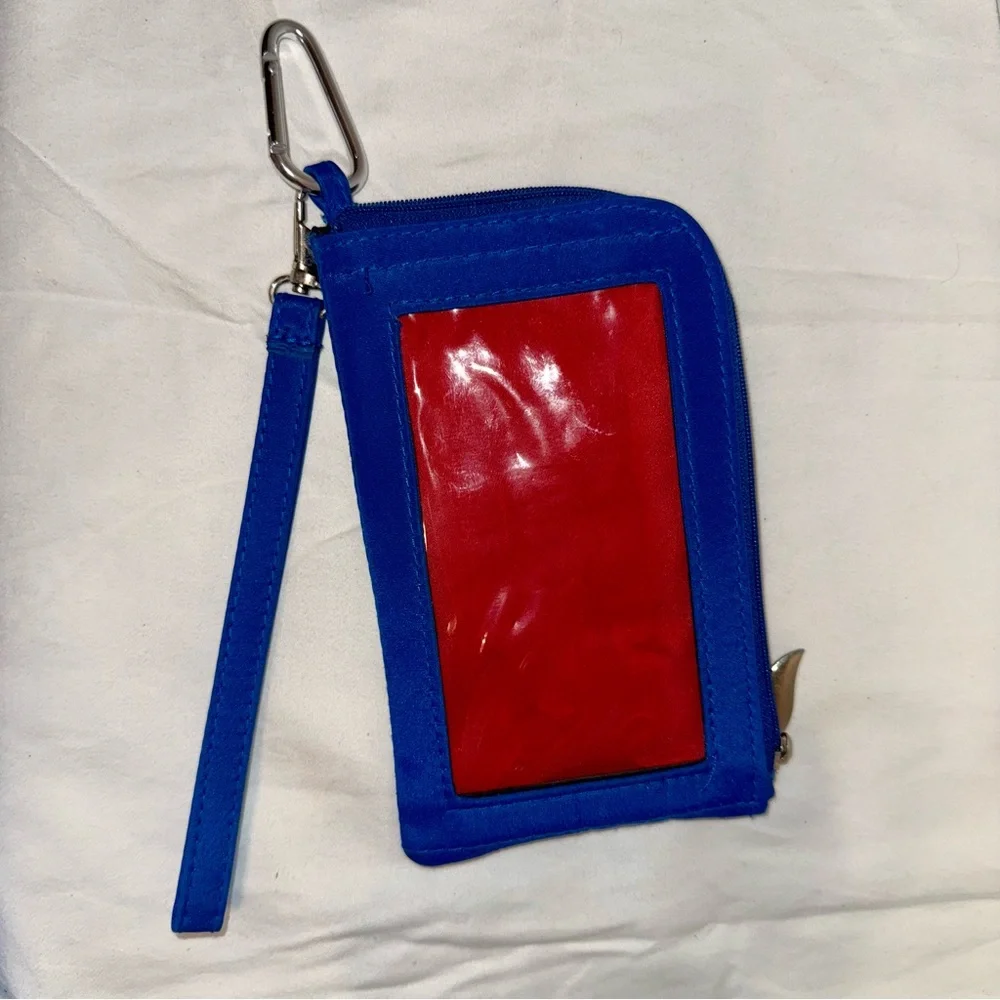 Texas Rangers‎ Blue Wristlet Wallet ID Phone Keys Holder Great Gift!